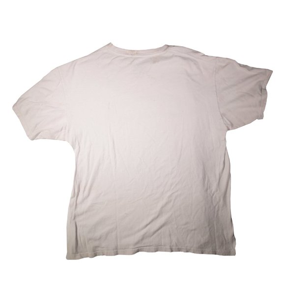 Wutang Clan White T-shirt, Men's Size Large, Olive/Black Logo Shirt, Vintage - Picture 4 of 4